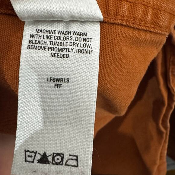 Cabela’s Stonewash Canvas 100% Cotton Long Sleeve Button Up Outdoor Shirt Men XL - Picture 5 of 8